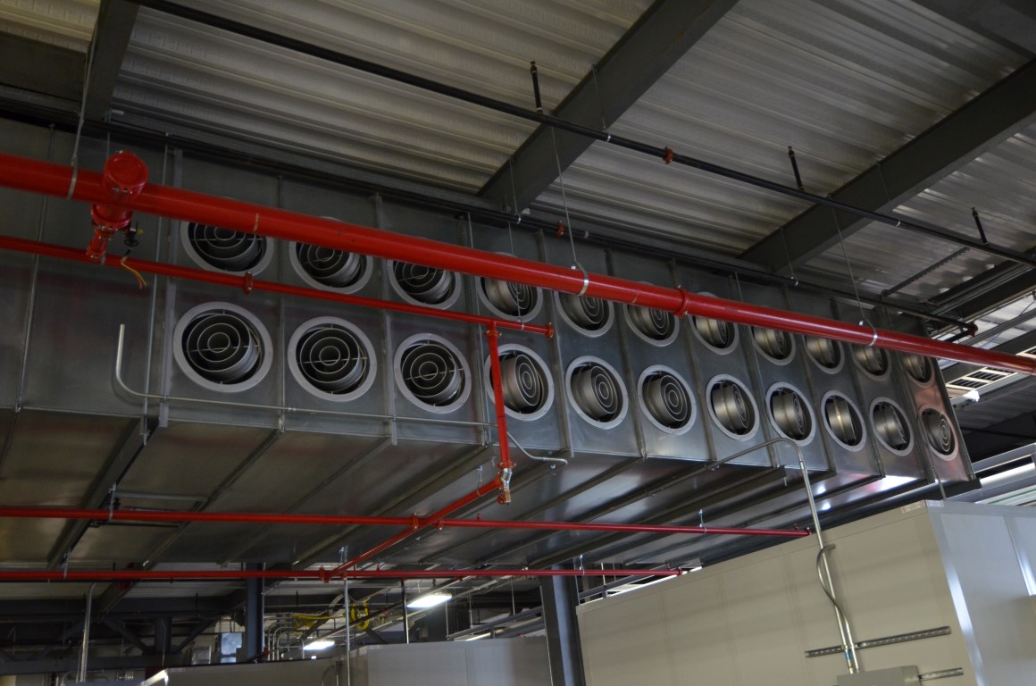 industrial air conditioning for plant HVAC system